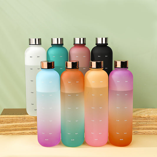 1000ml スポーツボトル PP素材 直飲みタイプ – 耐久性抜群のスクリューキャップ式